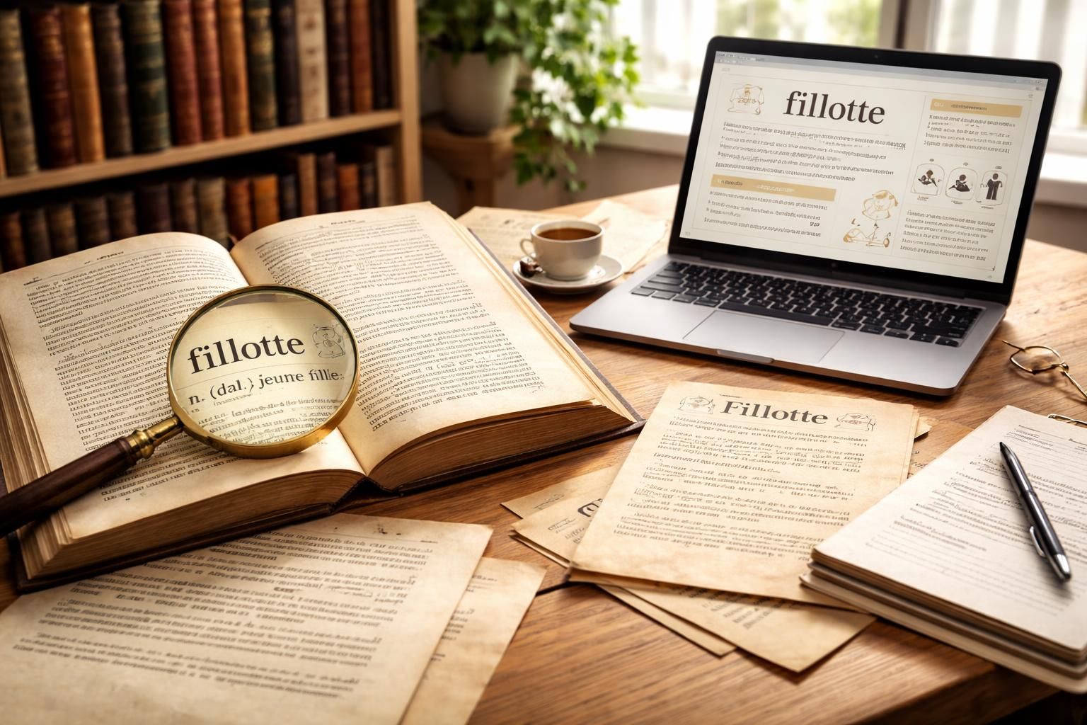 découvrez une exploration approfondie de la définition de "fillotte" et apprenez comment utiliser ce terme dans différents contextes.
