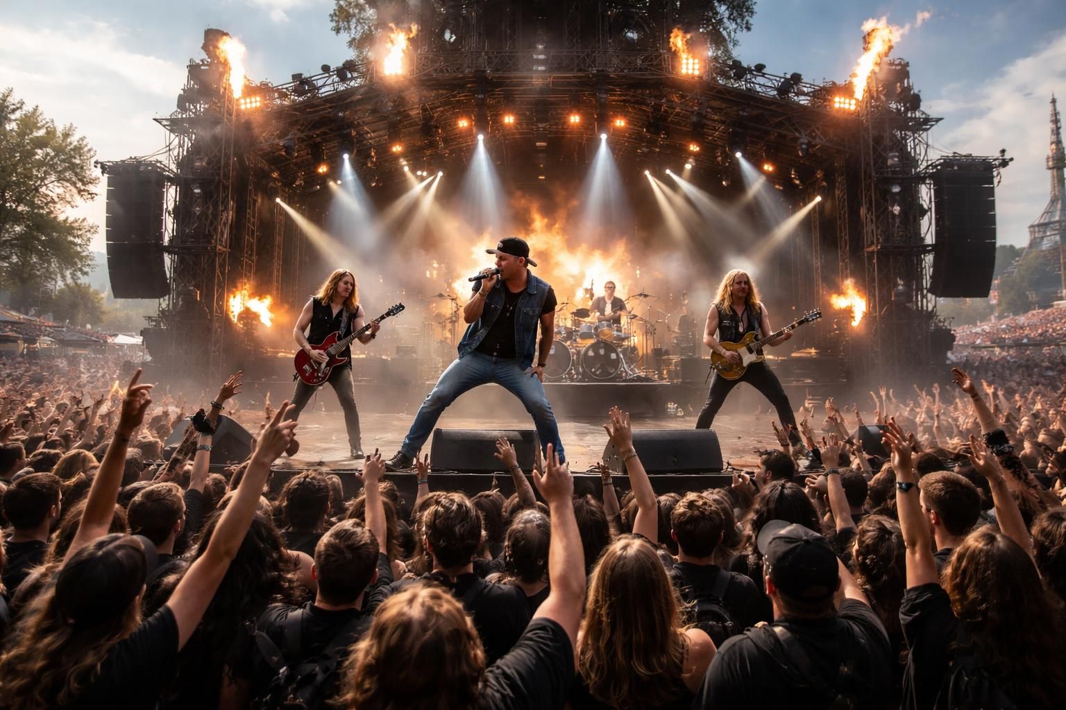 découvrez l'héritage musical d'ac/dc à hellfest à travers leurs performances marquantes qui ont marqué l'histoire du festival.