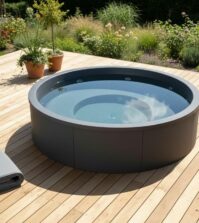 jacuzzi au soleil