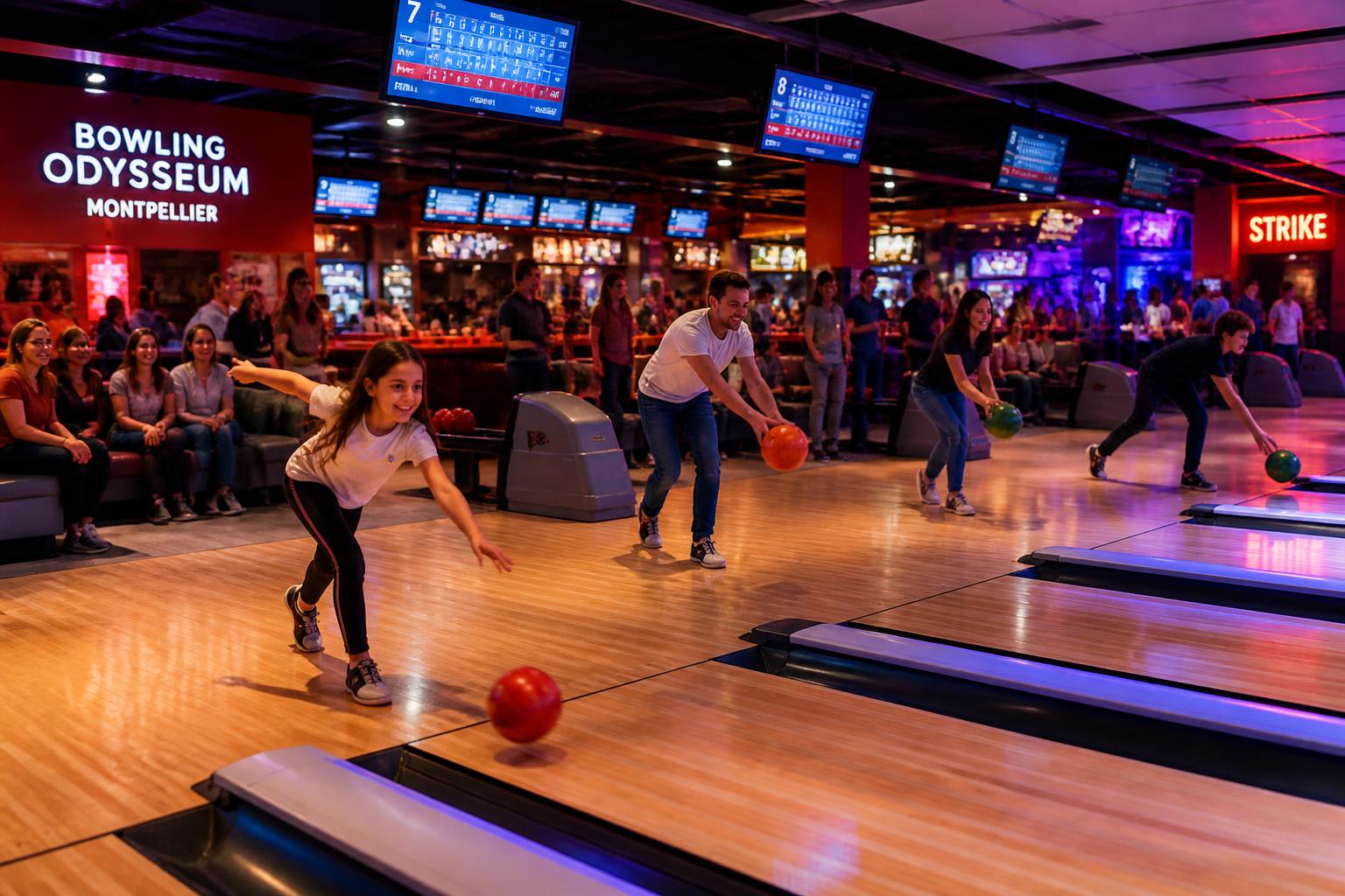 découvrez le bowling odysseum à montpellier, un lieu de sport et de divertissement idéal pour toute la famille et les amis, alliant ambiance conviviale et activités ludiques pour tous les âges.