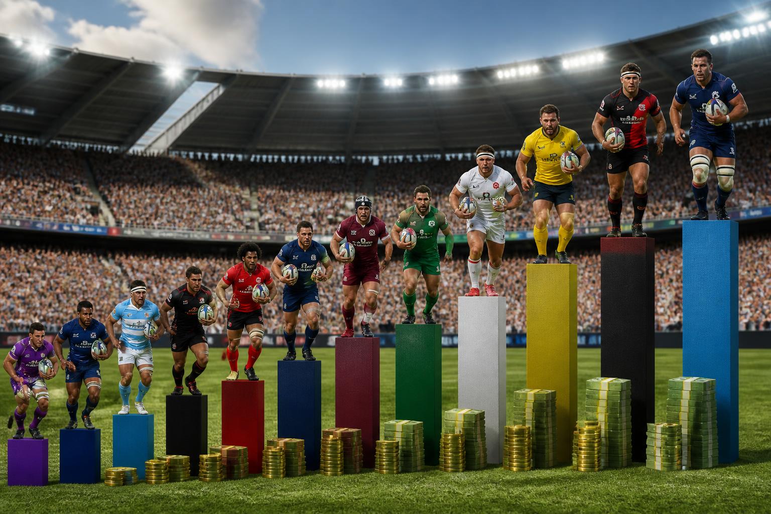 analyse du budget des clubs du top 14 et de sa corrélation avec l'affluence du public lors des matchs.