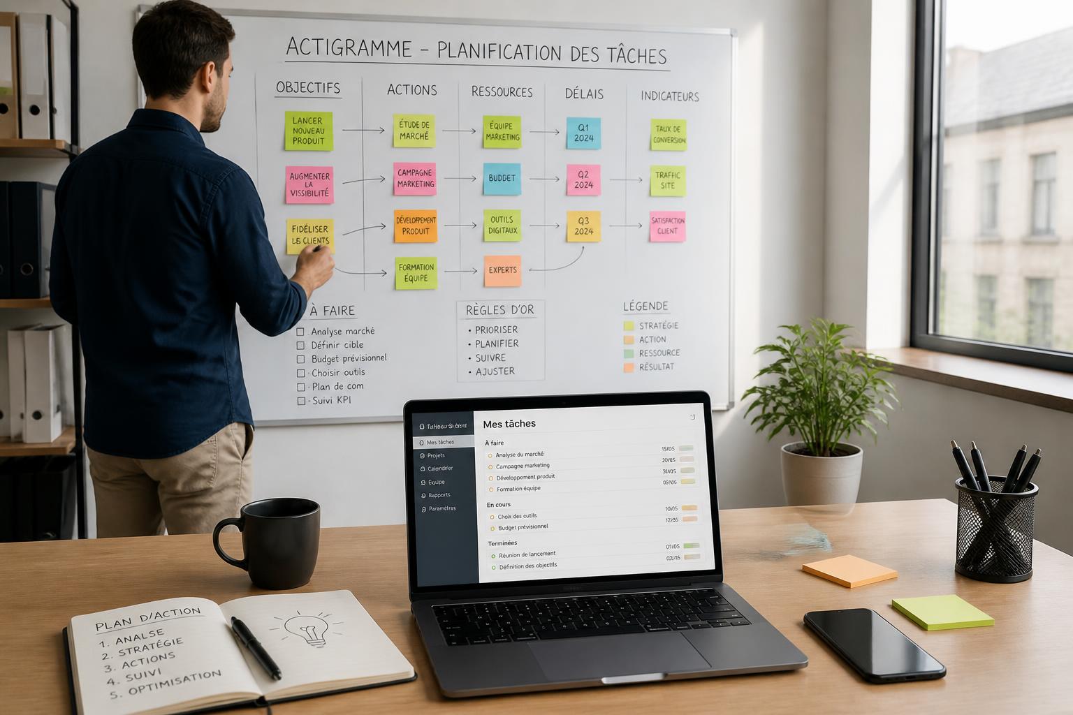 découvrez les clés pour comprendre l'actigramme et son rôle essentiel dans l'optimisation de la gestion des tâches au sein des organisations.