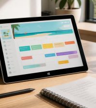 découvrez comment créer facilement un planning de vacances imprimable directement depuis votre tablette windows pour organiser vos journées en toute simplicité.
