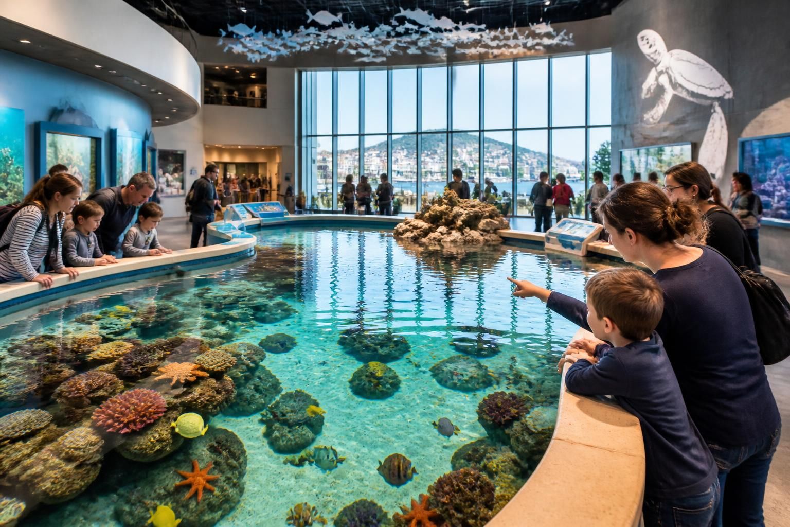découvrez l'aquarium de sète, un lieu parfait pour les familles et les passionnés de la mer, offrant une expérience unique avec une diversité marine fascinante et des activités éducatives.